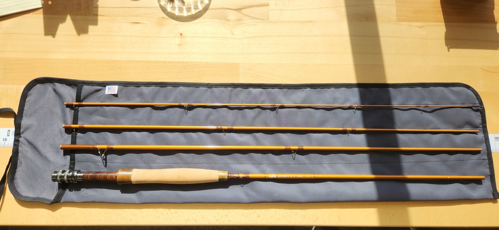 Custom premium 9ft 5wt fly rod on CTS Affinity X blank