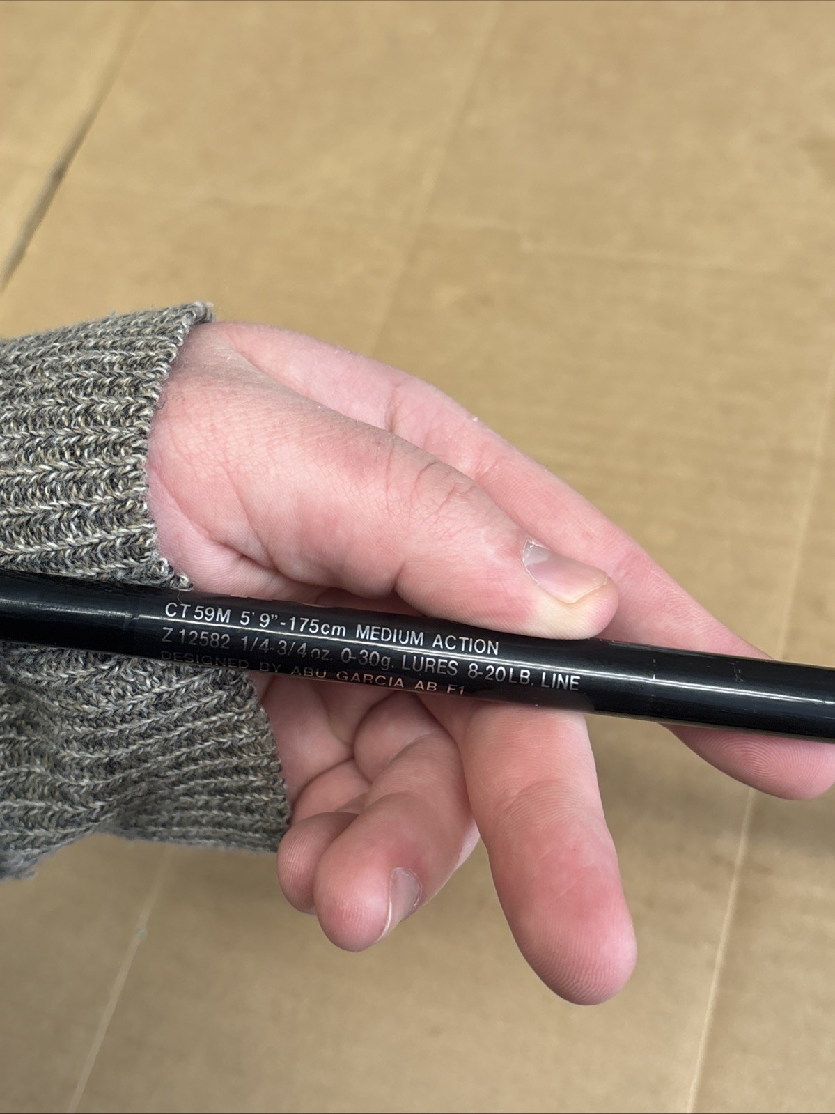 Abu Garcia Pro Plus CT 59M 5’9” Fishing Rod 1 Piece