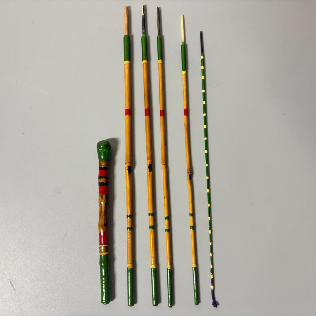 Bamboo Tanago Rod 6pcs 98cm Japanese Mini Fishing Accessory Used