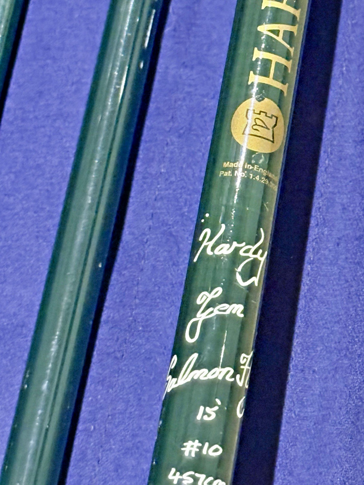 Hardy Gem 15 Foot #10 Carbon 4 Piece Salmon Fly Rod with Bag & Tube
