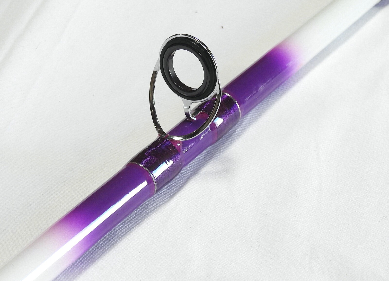 Nite Stick Catfish Spinning Rod 9′ 2PC Glow Tip Purple