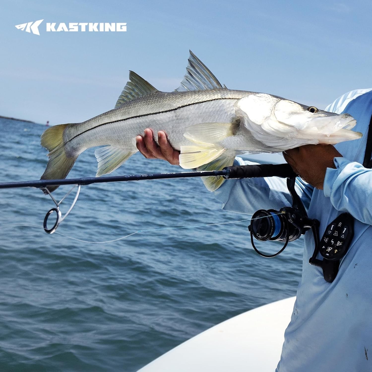 ReKon Saltwater Spinning Rod, KastFlex IM6 Carbon Graphite Blank, Zirconium C…