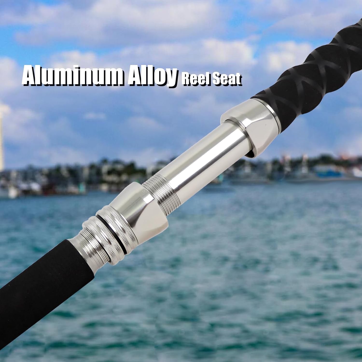 2-Piece Boat Conventional Fishing Rod Portable Spinning/Casting Rod Carbon