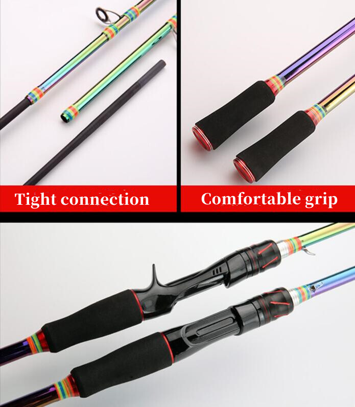 Trout Fishing Rod Carbon Fiber Spinning/casting Rod 1.65m/1.8m Carp Fishing Pole