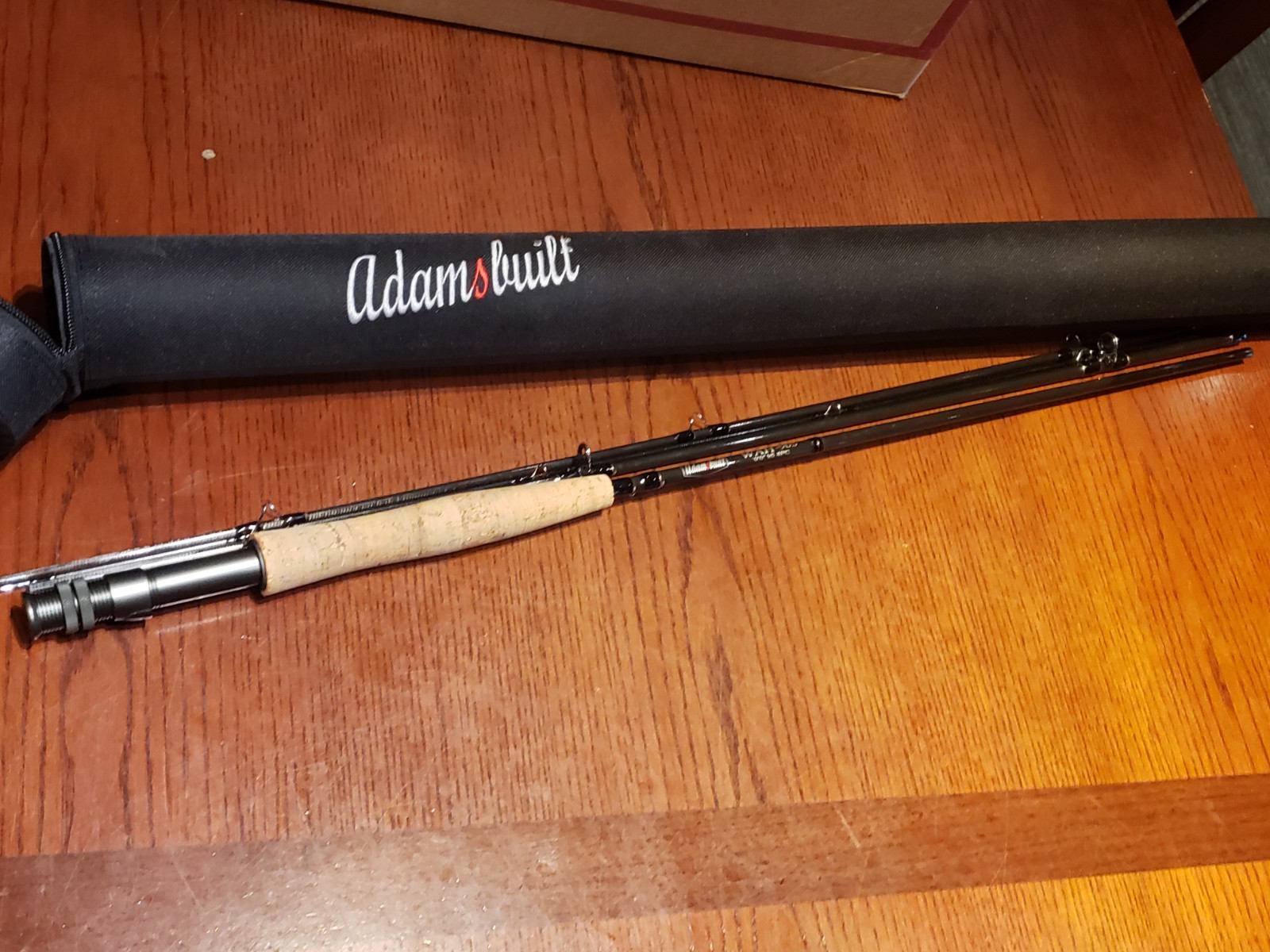Adamsbuilt Fly Fish 4 Pc Carbon Fiber Rod WAH-905 Learn to Fish 9FT 5WT w/ Case
