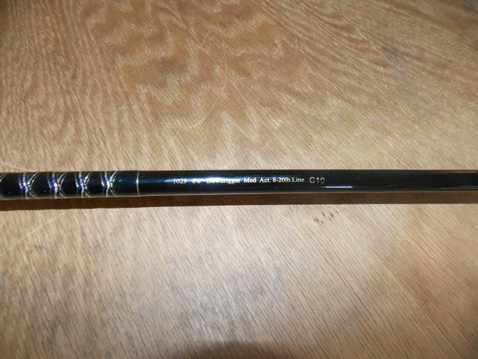 Bass Pro Shop 8-1/2′ POWER PLUS Trophy Class Trolling Rod Med 8-20lb Line 7/24 A