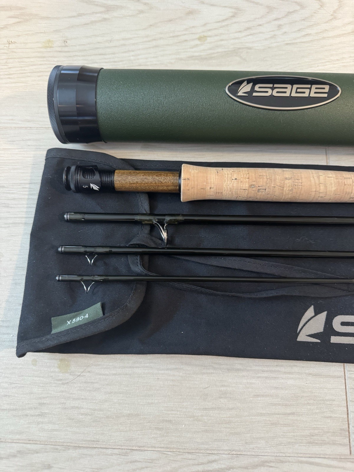 Sage X 590-4 5wt Fly Fishing Rod