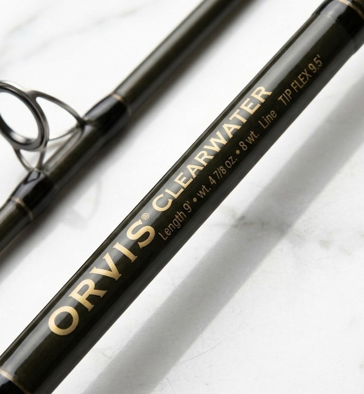 Orvis Clearwater 9ft 8wt Fly Rod Tip Flex 9.5 Graphite 4pc Cork Handle