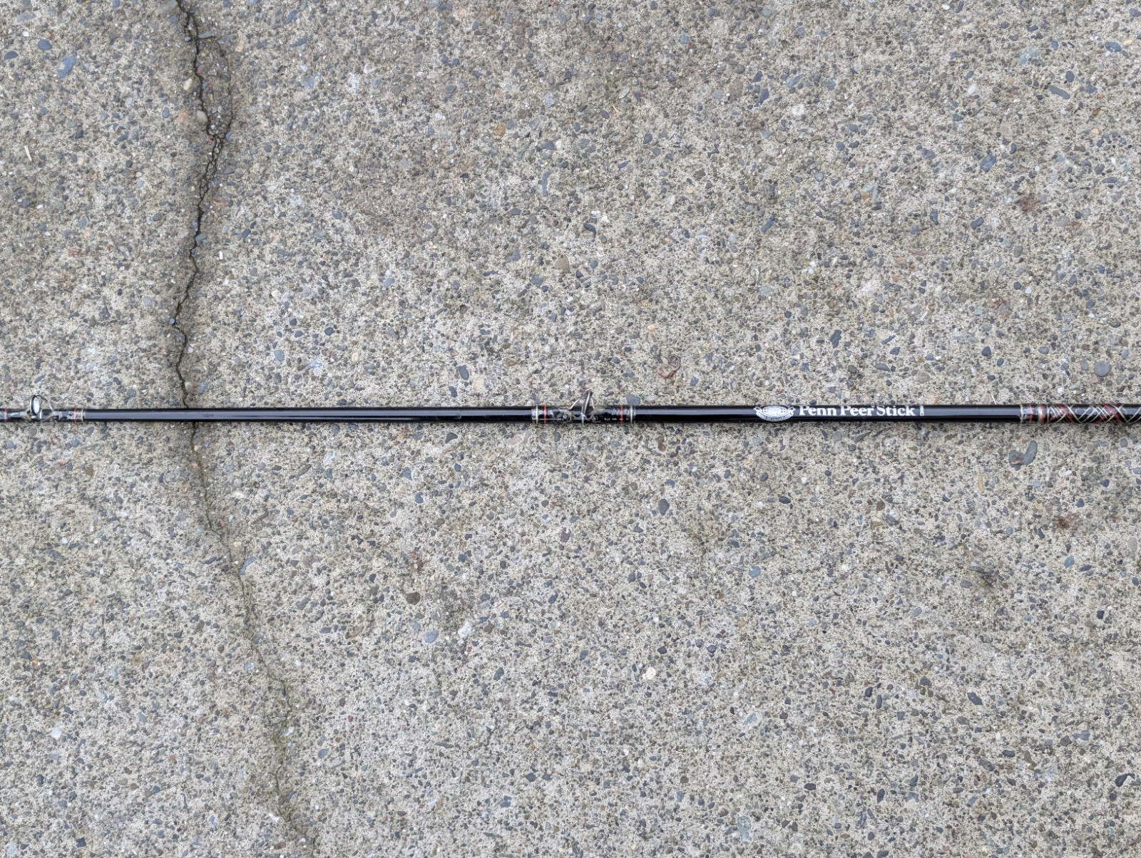 Vintage Penn Peer Stick Rod 2123P 6′ 15 – 25lb P N-20 Foam Handle