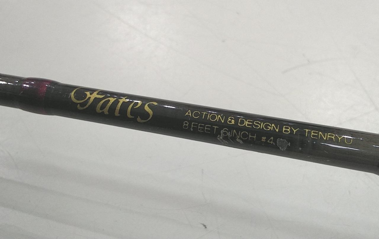 Tenryu Fates 8’6″ Fly Rod #4, 2-Piece, 75g, with Bag, Fishing Equipment