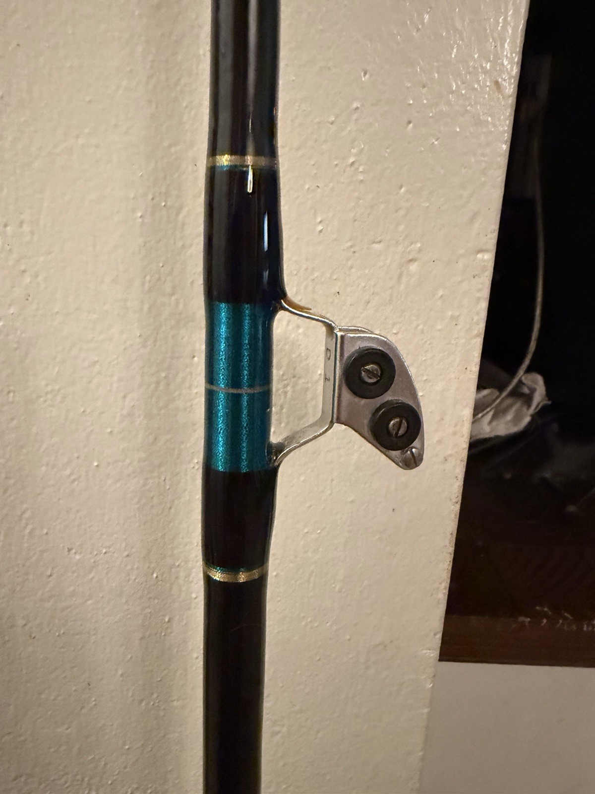 VINTAGE SHAKESPEARE TIDEWATER CONVENTIONAL BOAT ROD TW66 6/0 6’6″ 40-80 LB