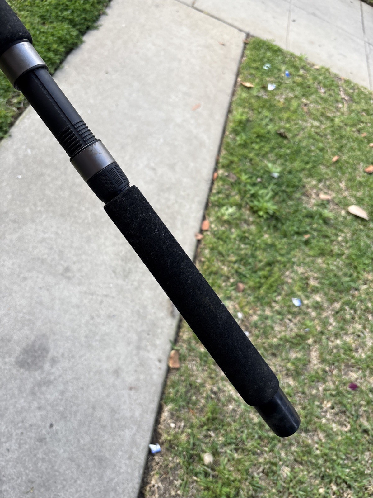 Calstar Grafighter 870L 7’ 15-30LB 1-Piece Fishing Rod USA READ 2 DAMAGED GUIDES