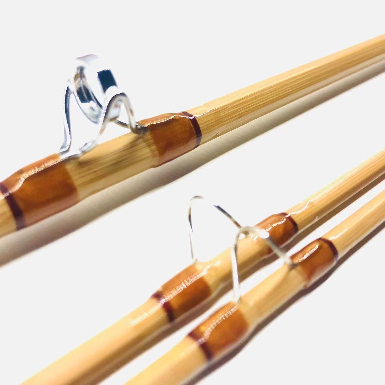Handmade Bamboo Fly Rod 7′ 0″~4 wt/2 Piece~2 tip/Vintage Cane Fly Fishing Rod