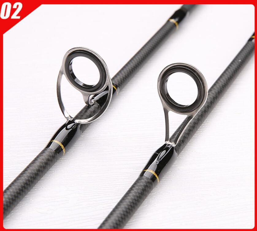 1.65m/1.8m Carbon Fiber Fishing Rods Spinning Casting Rod Poles Ultra Light Rods