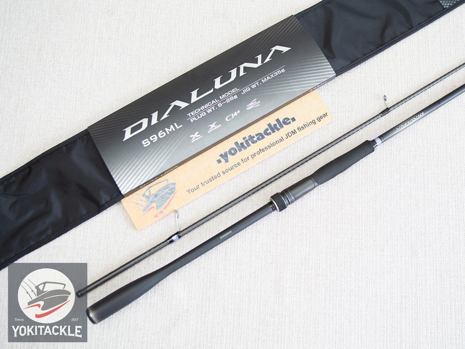 Shimano 23 DIALUNA S96ML Spinning Rod Free Shipping From JAPAN