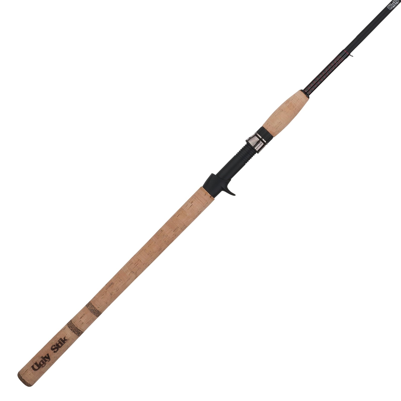 Ugly Stik Elite 8’6 Medium Fishing Rod for Salmon Steelhead 2pc Durable Graphite