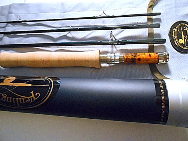 E.L. KEULING ROD CO 9′ 6 WT. DOWN-LOCKING 4PC CARBON FIBER FLY ROD 2026 USA