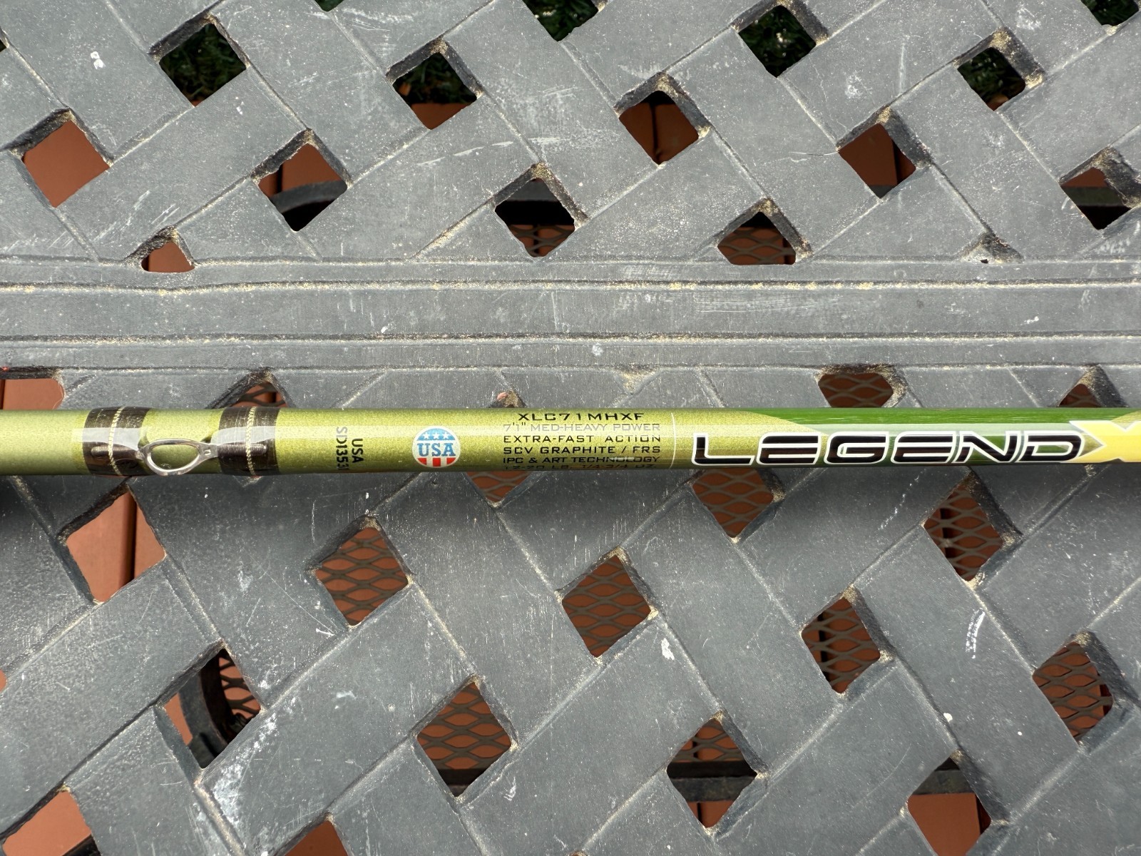 St. Croix Legend X XLC71MHXF, 7’1″, Medium Heavy, Extra Fast, 12-20lb, 1/4-3/4oz