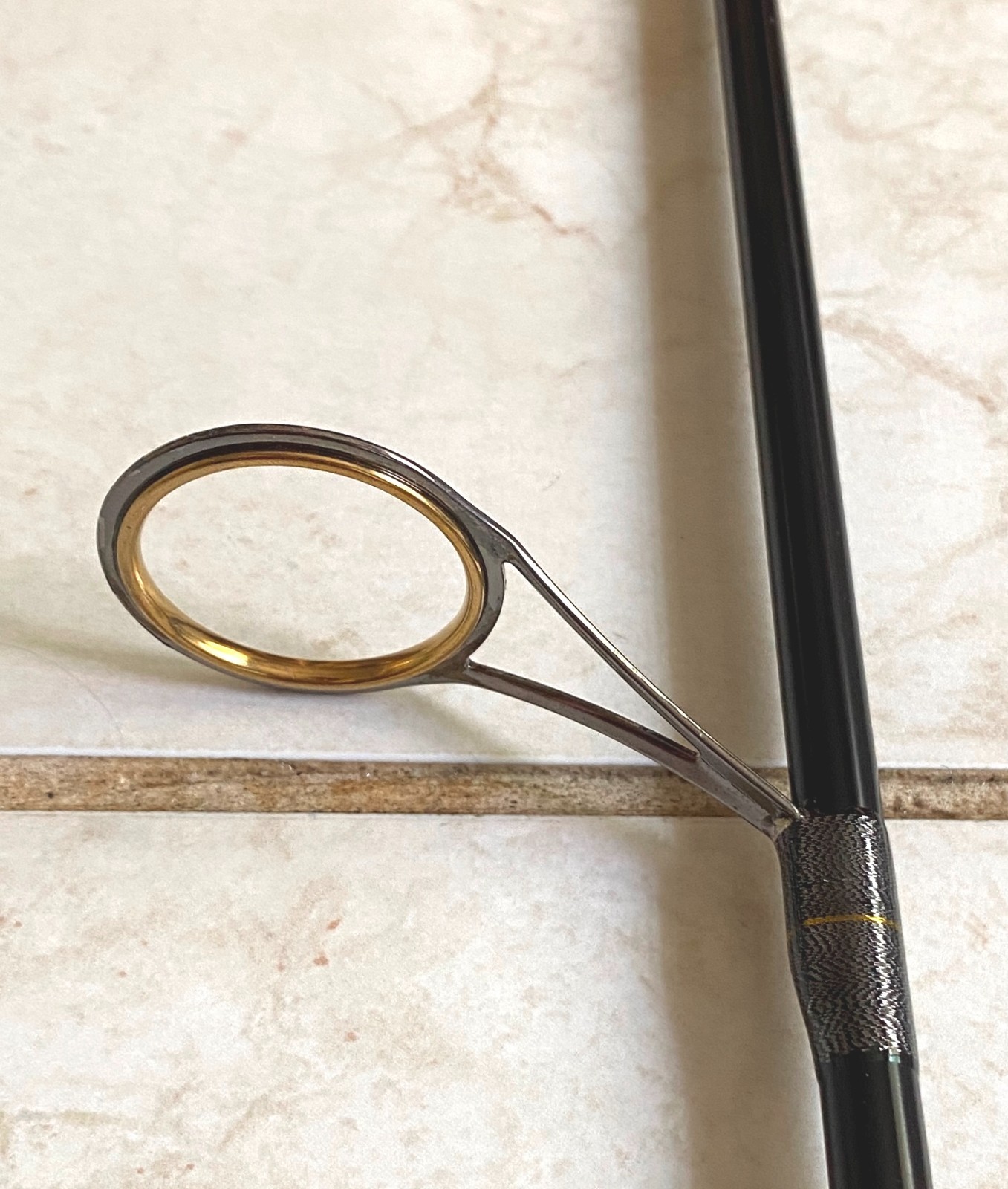 High modulus Graphite Trout Spin Rod – 2 section 7’0″ – Light Guides -New