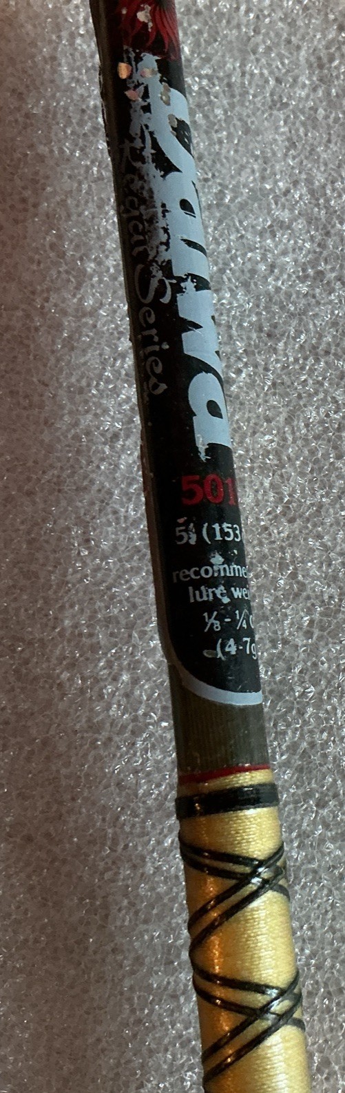 Daiwa Regal series two-piece 5 1/2 foot ultralight spinning rod
