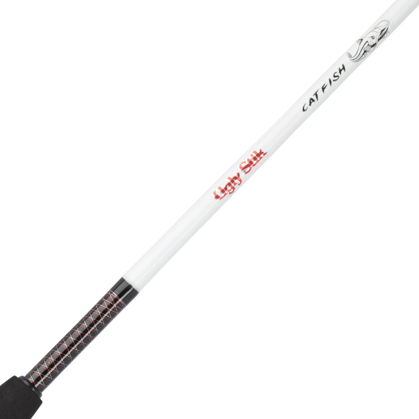Ugly Stik Catfish Rod, 8′ Medium Heavy,2 Piece Spinning,Durable,High Performance