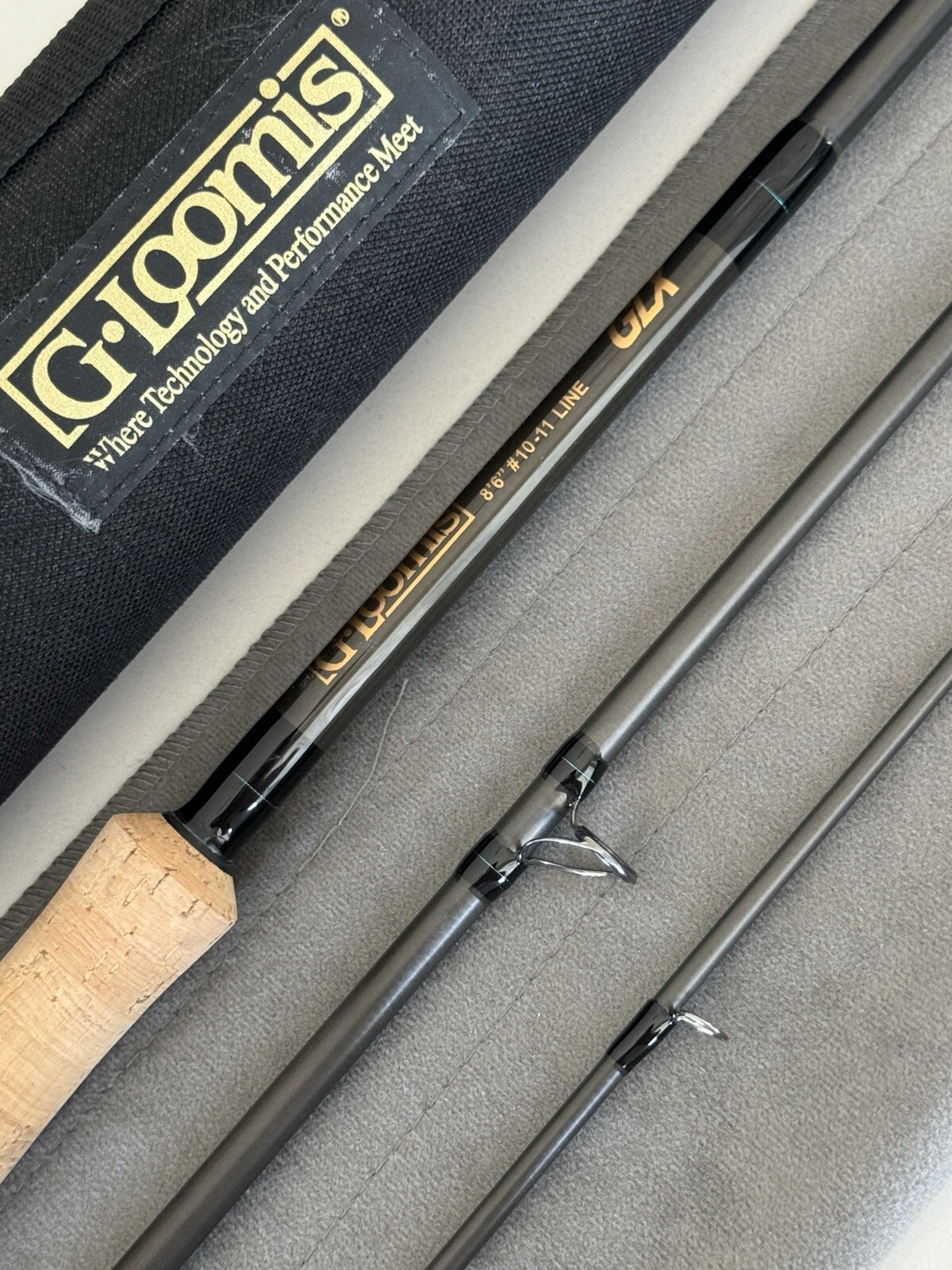**BEAUTIFUL** 🔥 G LOOMIS OG Classic GLX 10/11wt. 8’6”in~3pc fly rod!!! 🔥