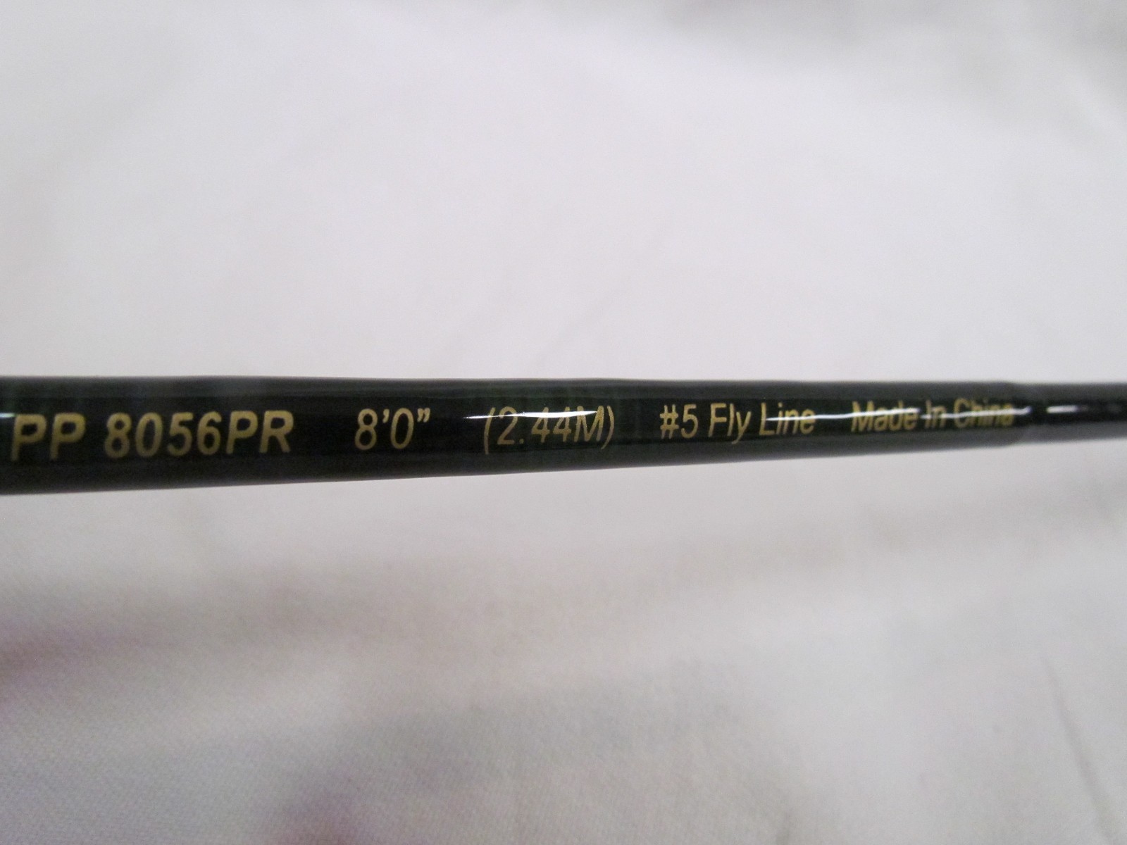 Pflueger Purist PP8056 Graphite Fly Fishing Rod 4 Pc 8′ Rod, Johnson JF1000 reel