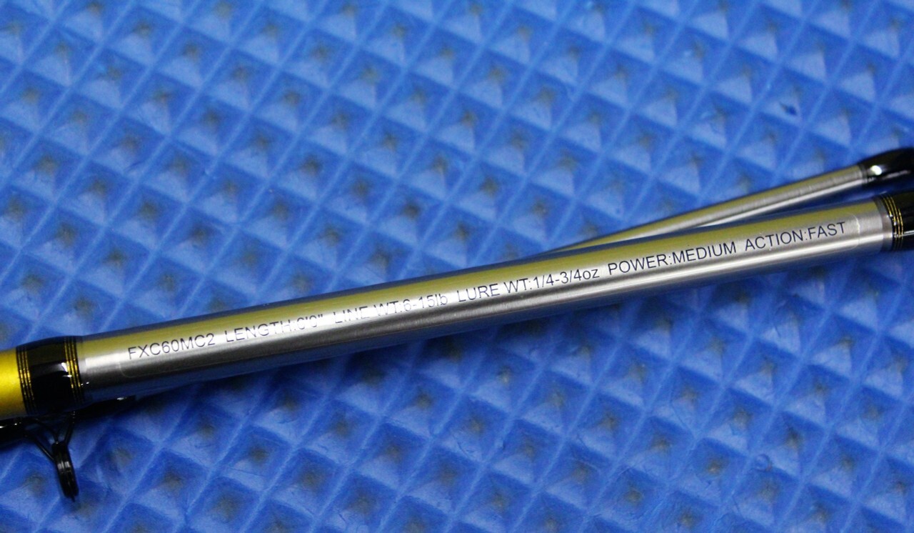 Shimano FXC-C2 Casting Rod 2-Piece 6′ 0″ Medium FXC60MC2