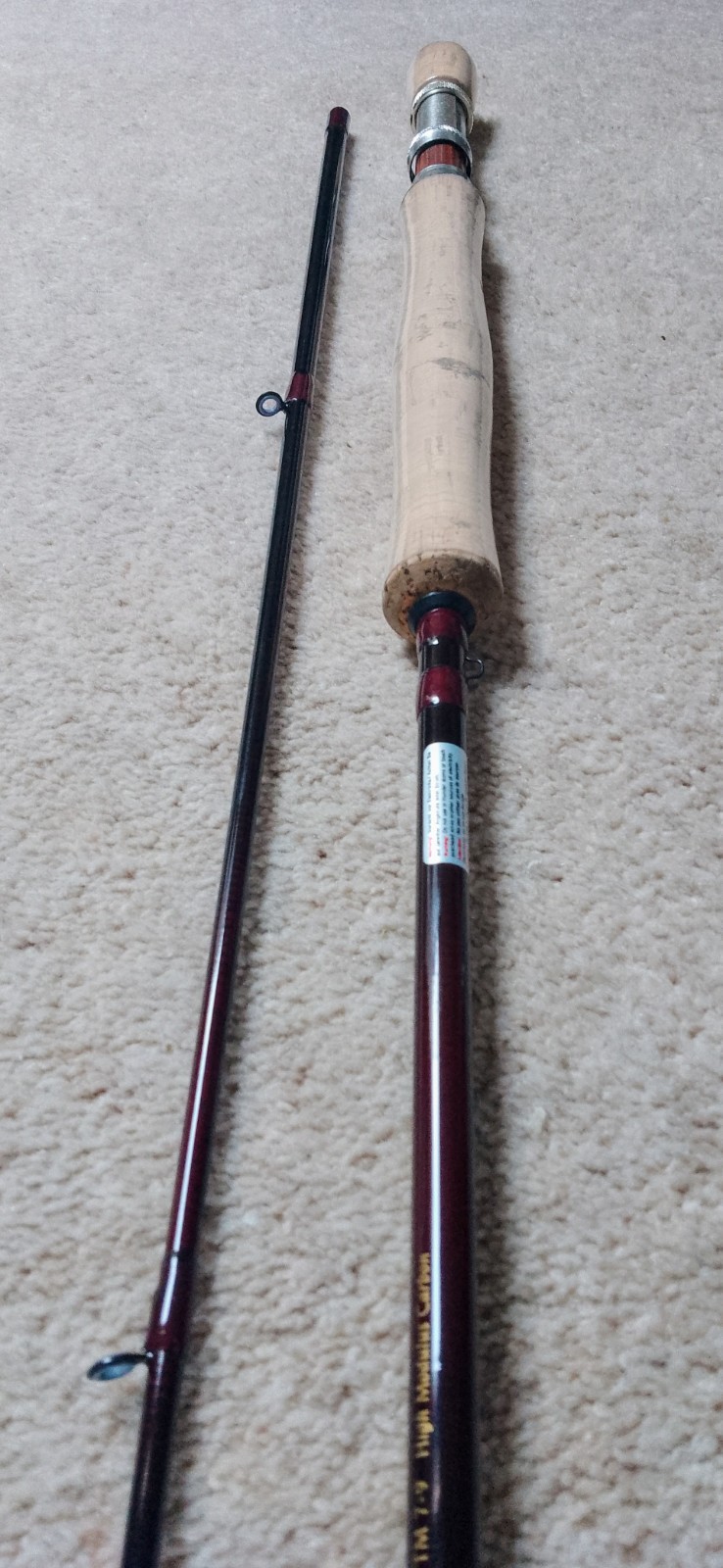 Shakespeare Oberon H.L 9.8′ Fly Fishing Rod #7-9 Sea Trout Salmon Unused