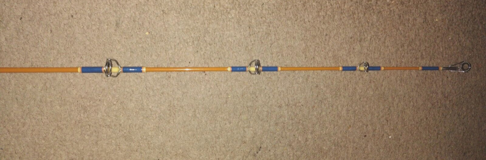 Kencor 610-70S 7’ Tenlew Magnaglas 12-40Lb Spinning Fishing Rod Made In USA RARE