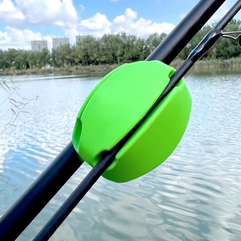 2pcs Fishing Rod Clips Ball Rod Retaining Holder Protector Device Fishing Tools