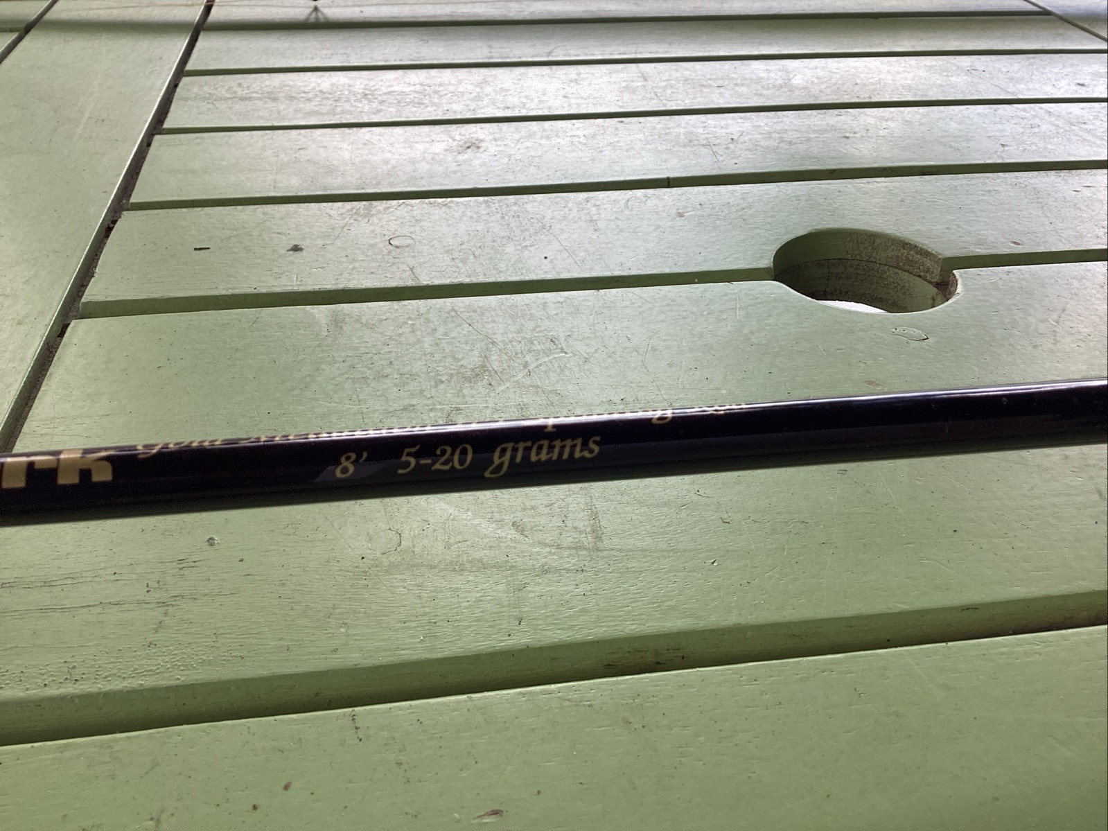 Normark Gold Medallion HT Spinning Rod 8’ Casting 5 – 20 grams Lake Pond Fishing