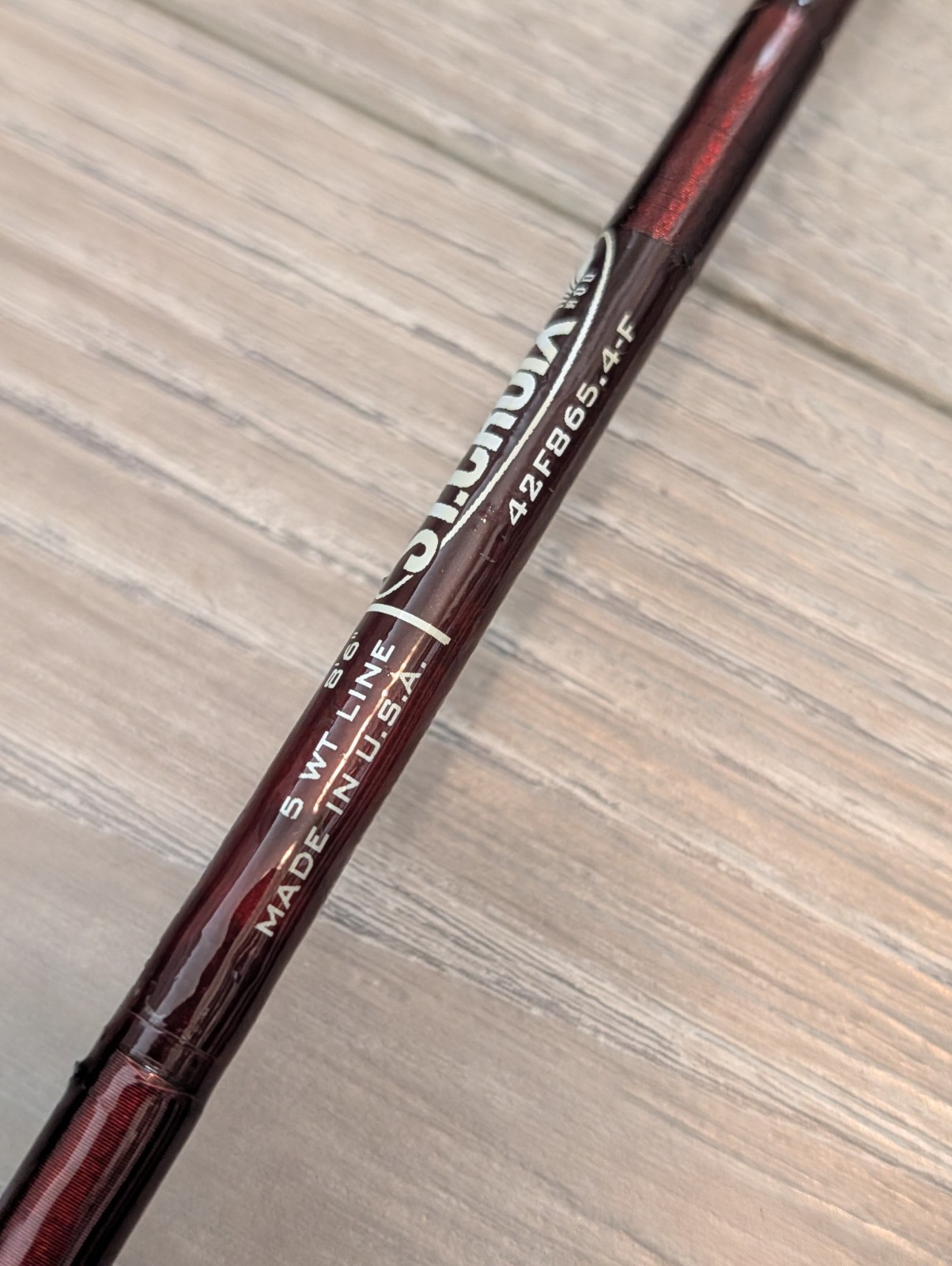 St. Croix SC IV/SC II Graphite 8’6″ 5 WT Line 42F865.4-F/I865.4 Fly Rod w/Case