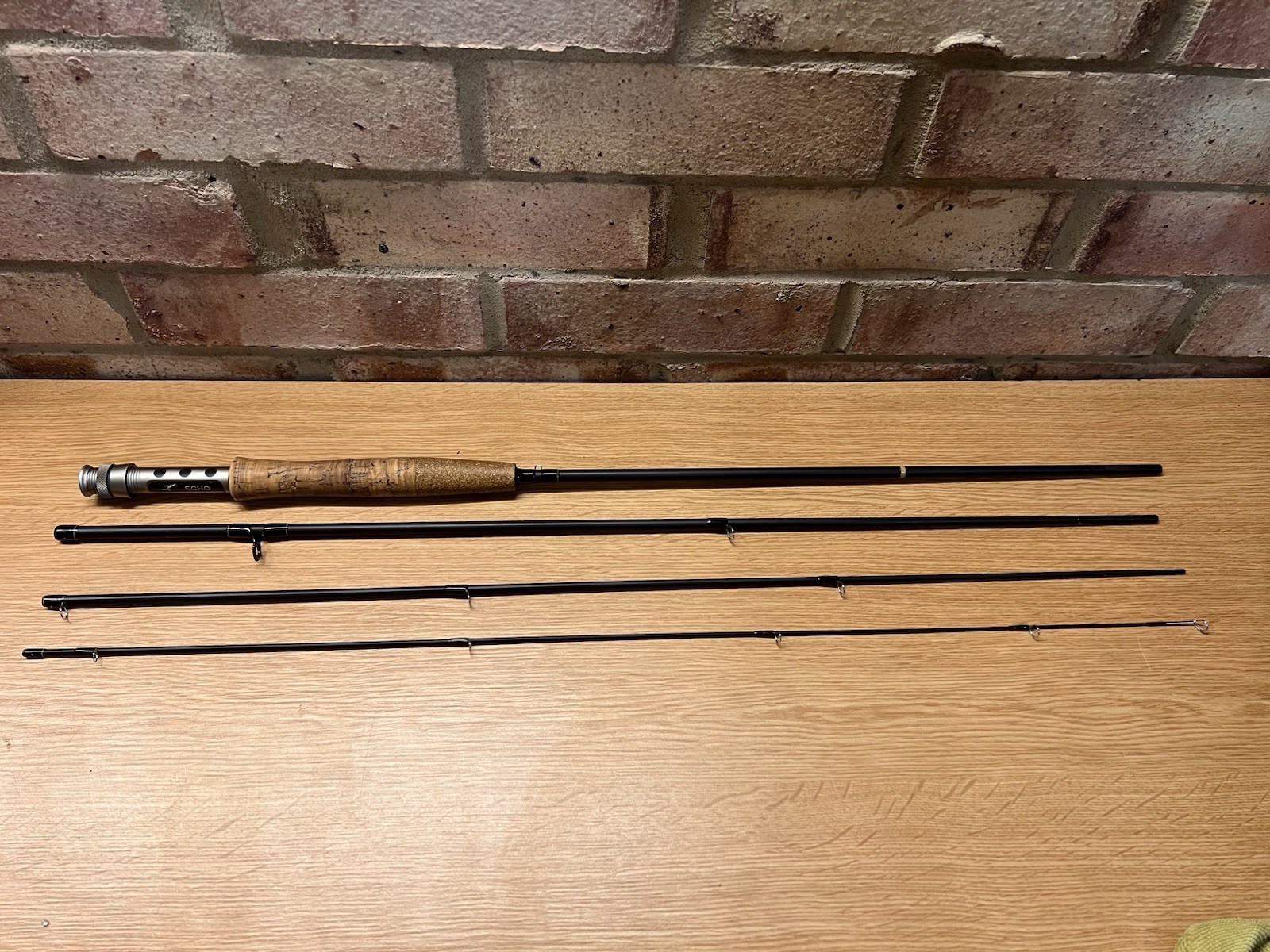 Carbon Echo Fly Fishing Rod XL 8’ 6” Carry Case and Bag