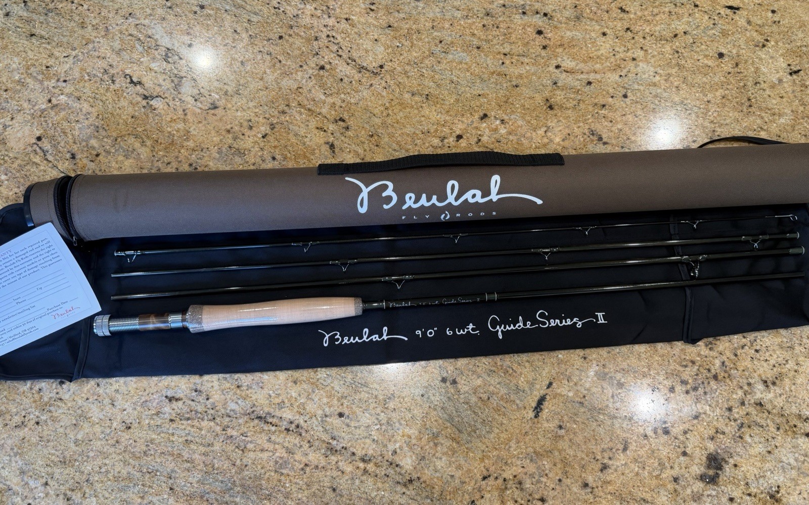 Beulah Guide II Series 6 Wt. , 9 ft. 4-piece Fly Rod: Brand New‼️
