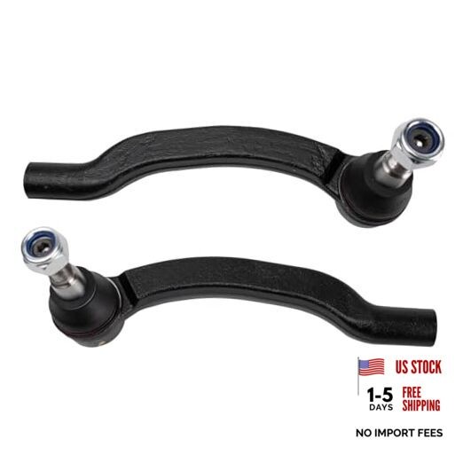 Front Outer Tie Rod Set 2 Piece Compatible with 2014-2021 Ram PSA31000
