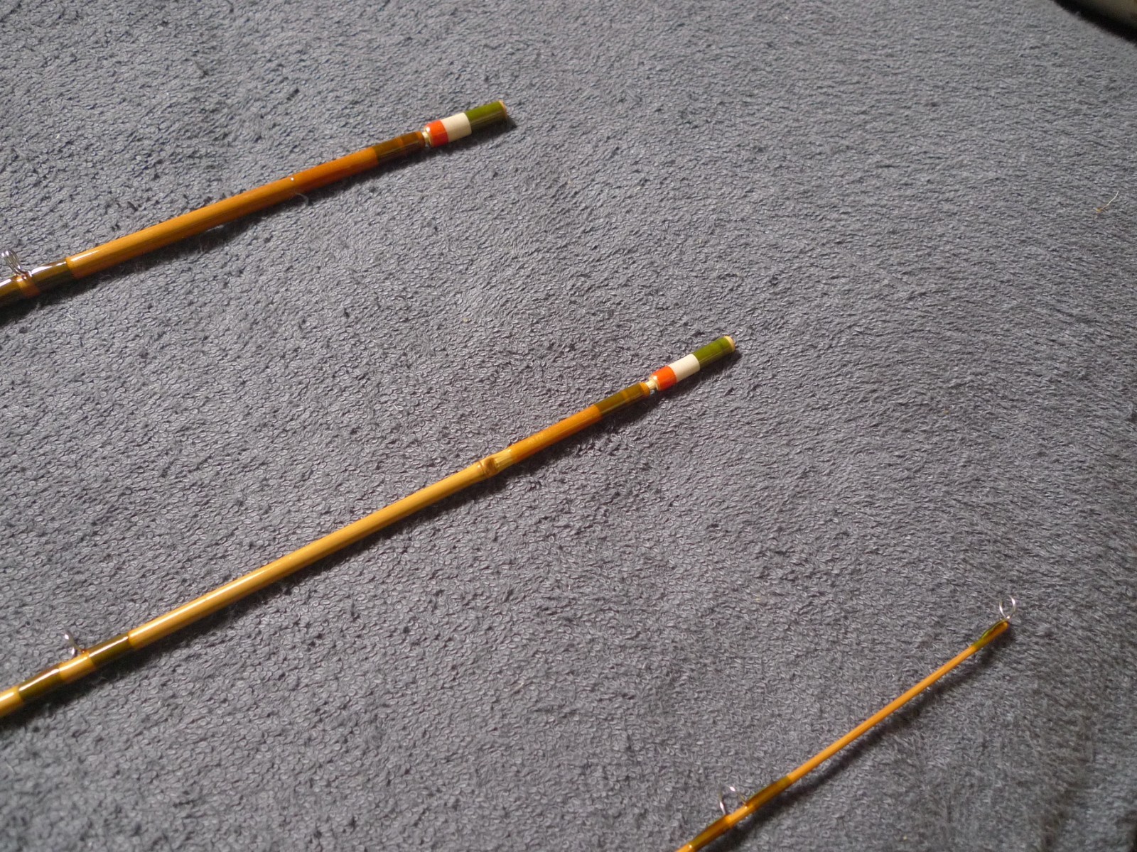 [Japan-made flyrod] 6’4″ #3 3pc unused ‘marutake bamboo flyrod’
