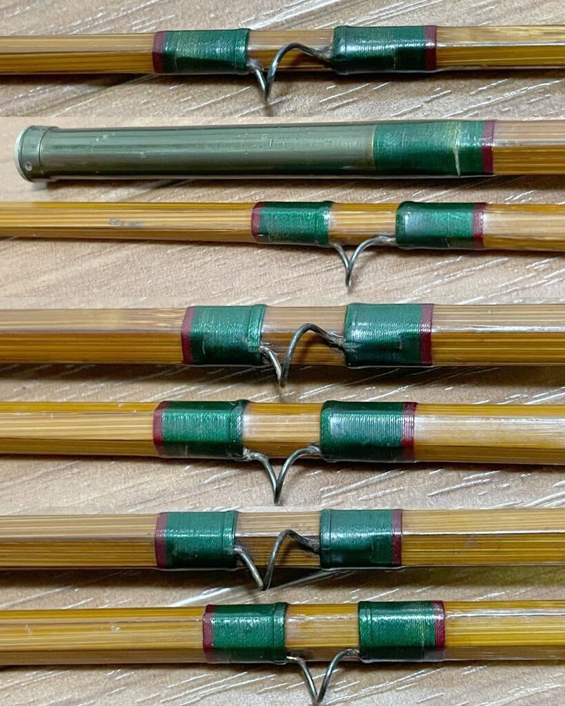 Pezon et Michel Ritz Super Parabolic PPP Fario Club 8’5 #6 Bamboo Fly Fishing