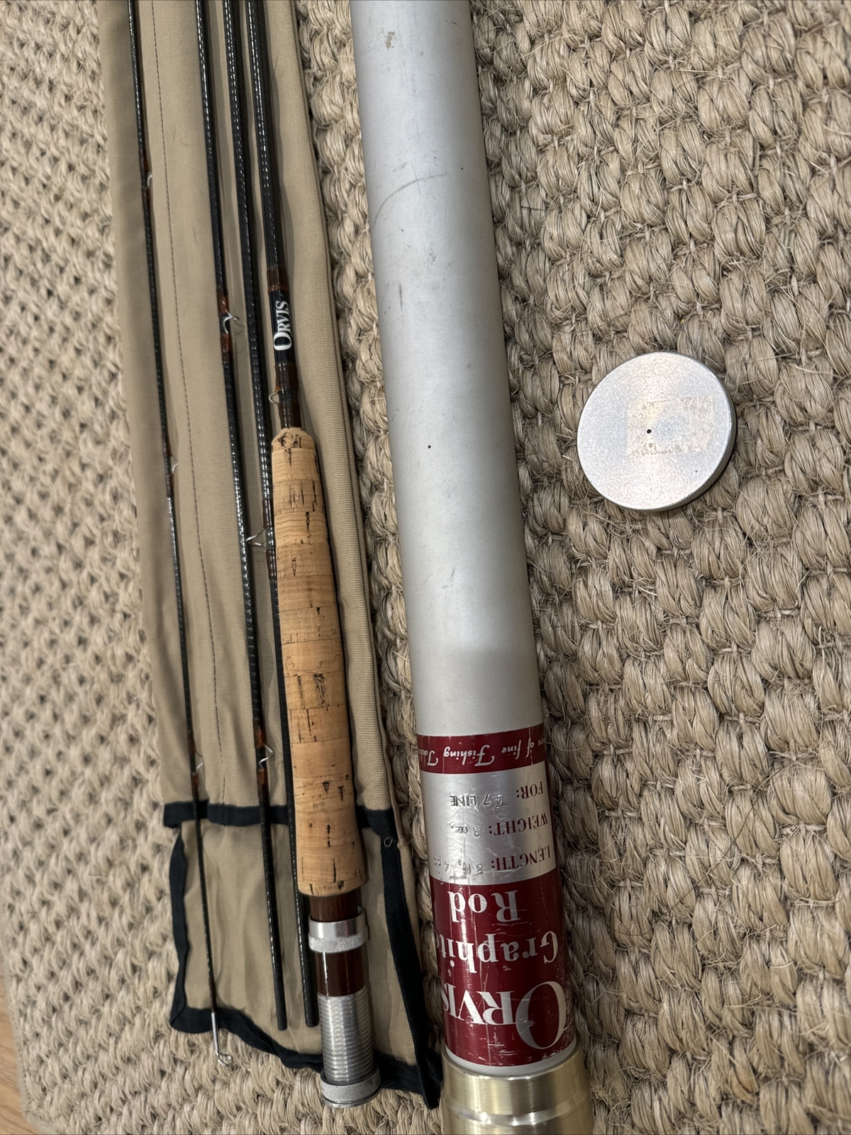 ORVIS Graphite FlyRod Allrounder8ft.3in. 4 Pieces #7