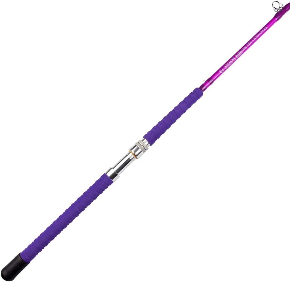 Catfish Fishing Rods 7’6 Glow in The Dark The Challenger Casting Rod, Medium …