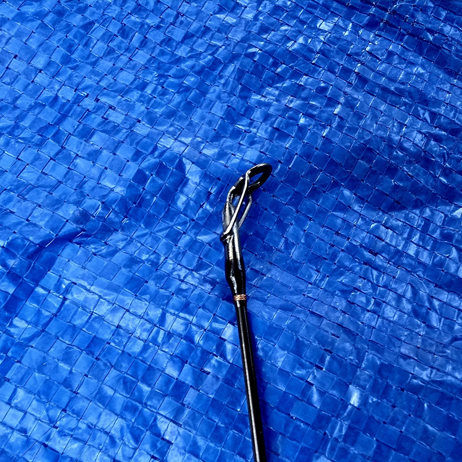 Thunder Bay Fishing Rod. 7’0″ Medium Fast Spinner. Fiberglass Rod!