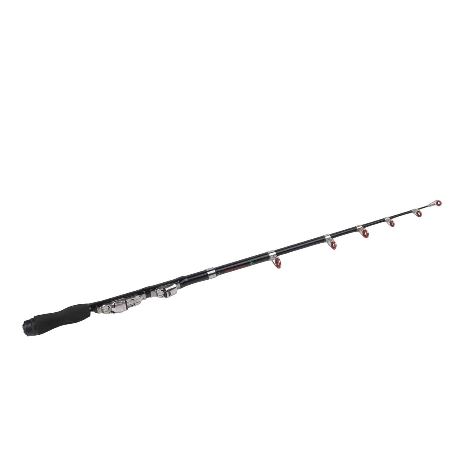 Ceramic Guide and EVA Grip Carbon Fiber Fishing Rod with Four Length Options