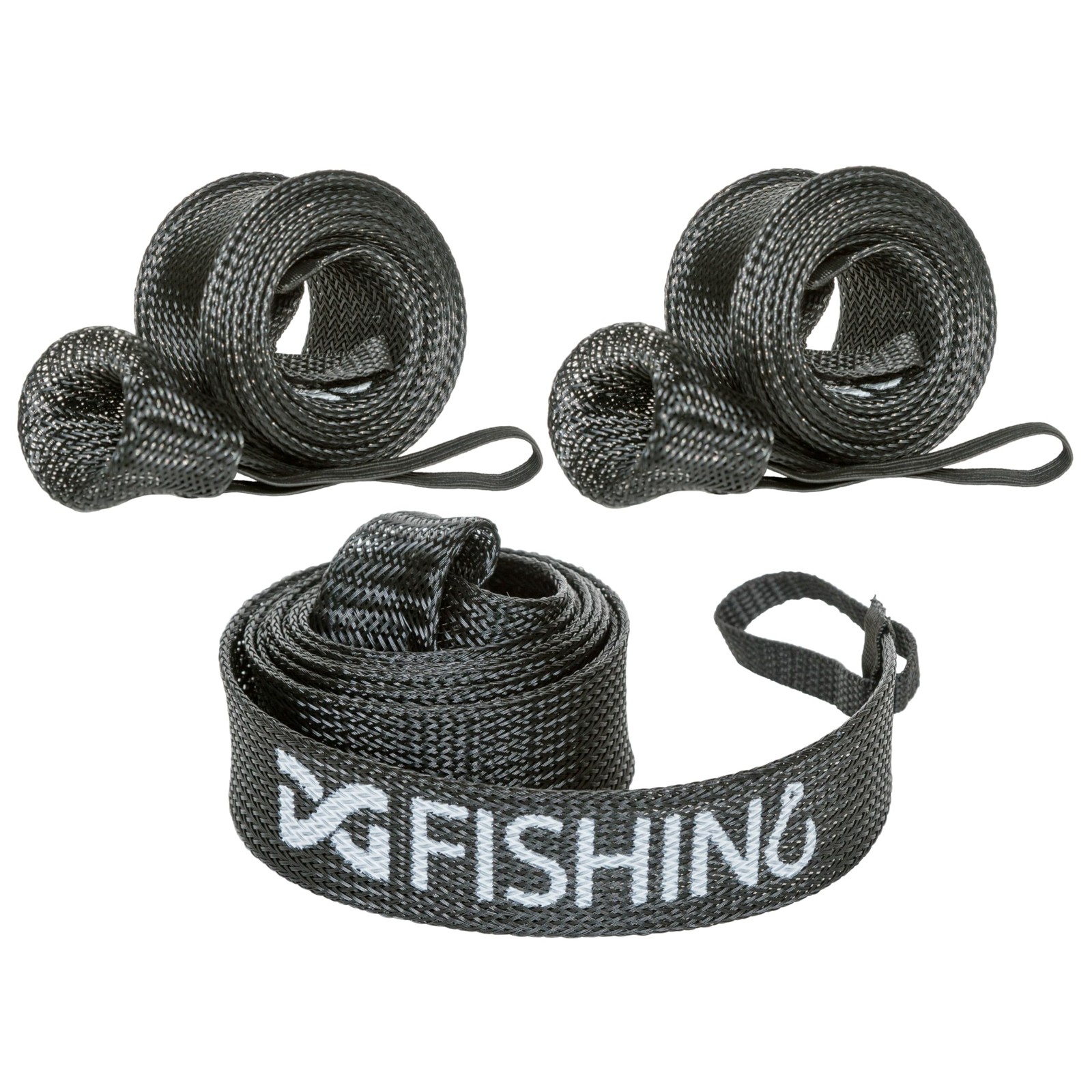 DynoGoods Fishing Rod Sleeve, 3 Pack, 7ft 10in Casting Black