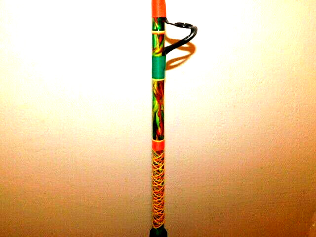 CUSTOM CONVENTIONAL ROD 7′ TROPICAL MARBLE 25-50 LB TURBO’S NEW