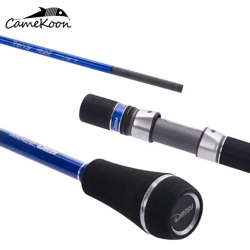 CAMEKOON 6’07”,6’23” Snakehead Bass Sea Fishing L M ML MH Power Slow Jigging Rod
