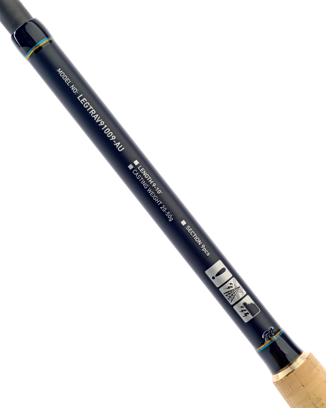 Daiwa Legalis Travel Spin 9ft and 10ft Rod 20-50 gram (9 Piece Travel Rod)