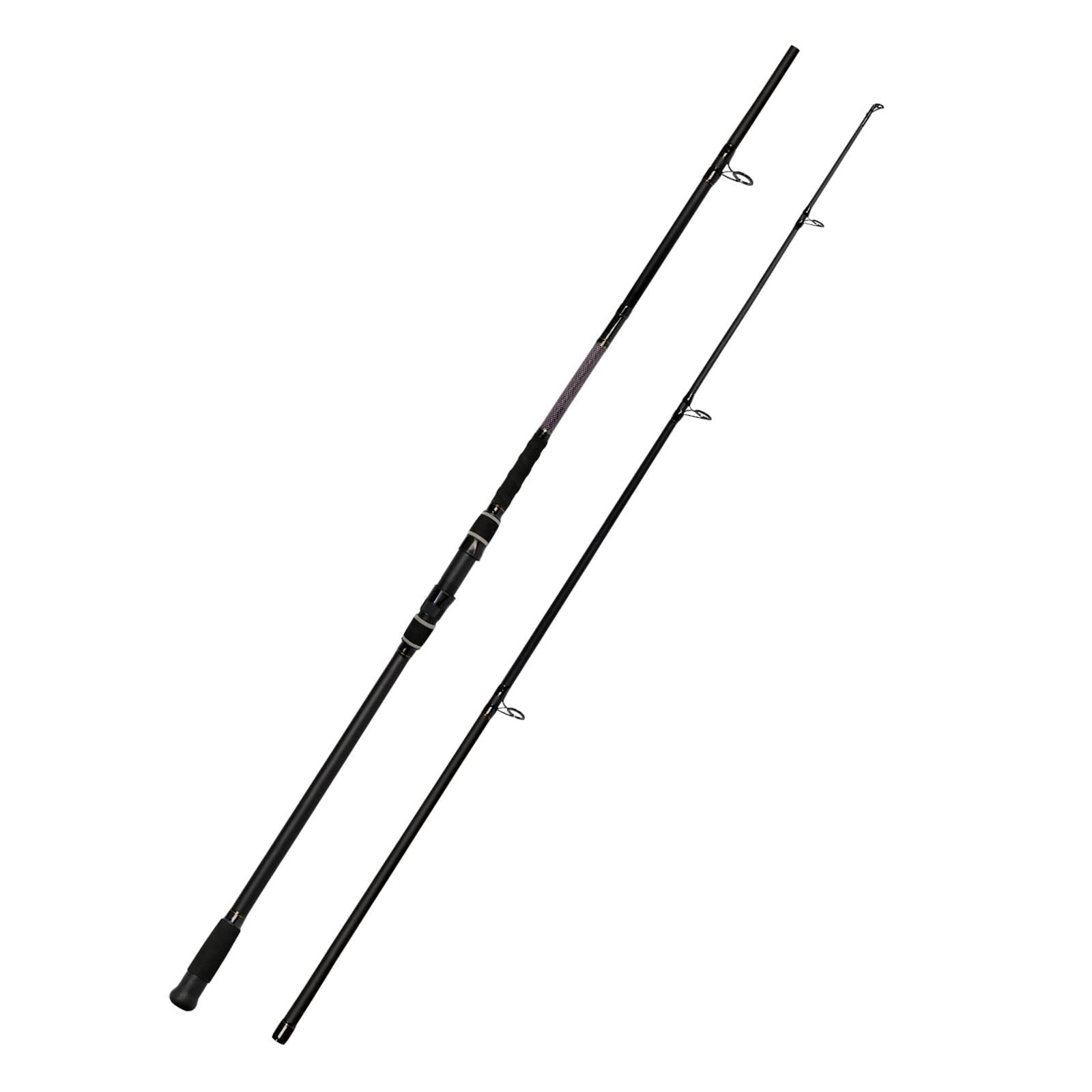 Fiblink Surf Fishing Rod 2 Piece Portable Travel Spinning Rod Saltwater Surf
