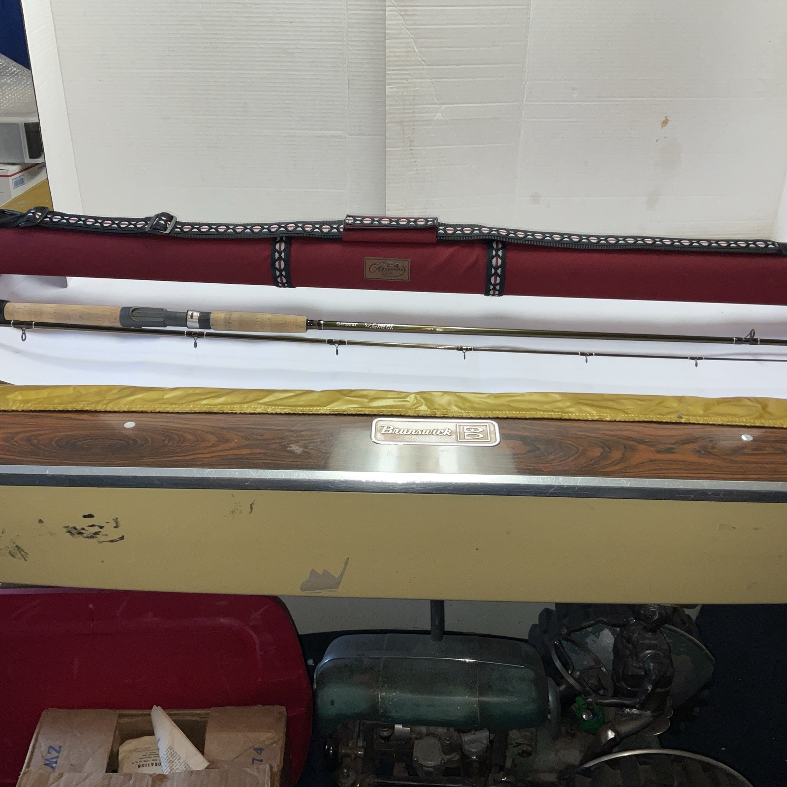 Shimano CLARUS 8’ 6″ 10-20 Lb Line Weight CSC-86M-2 Fishing Rod W/ Case