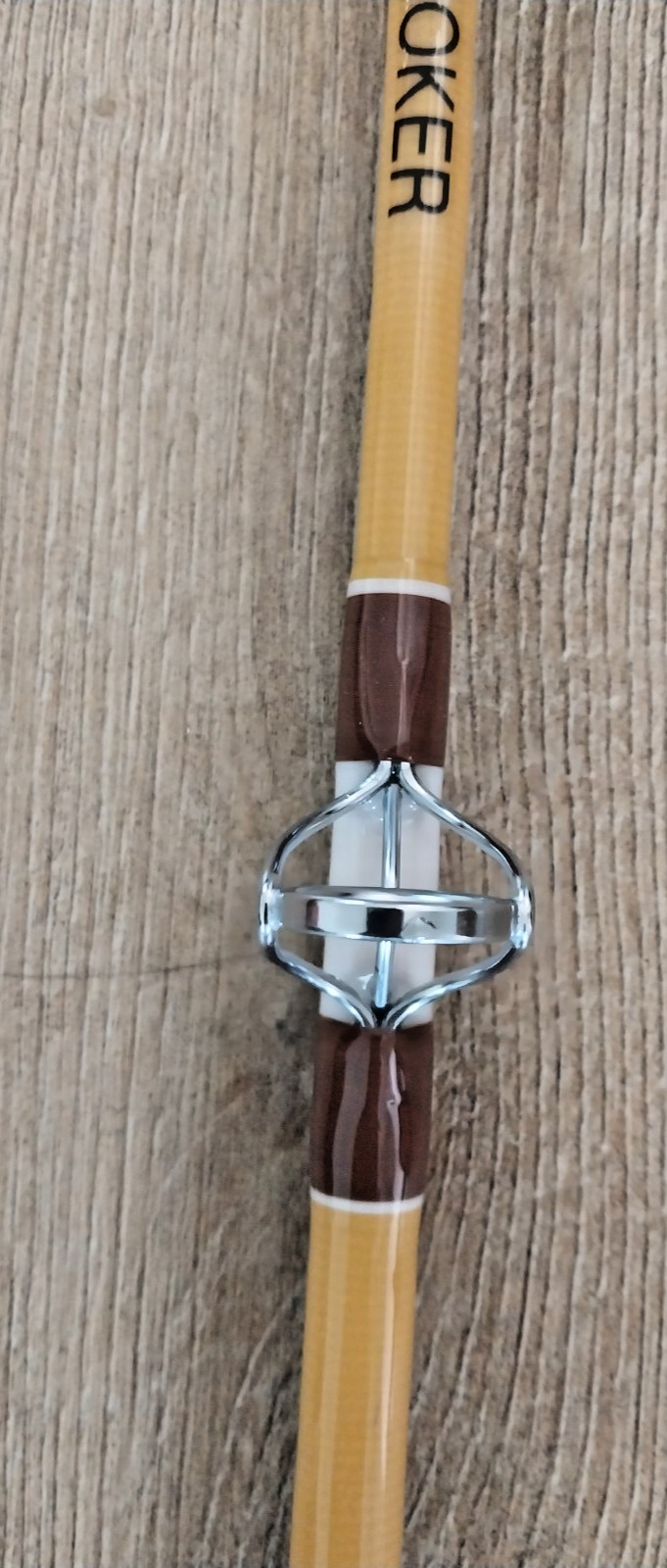 VTE YLW SABRE 6FT SALTWATER ROD 15- 40 LBS. CUSTOM WRAPPED NEW COMPONENTS
