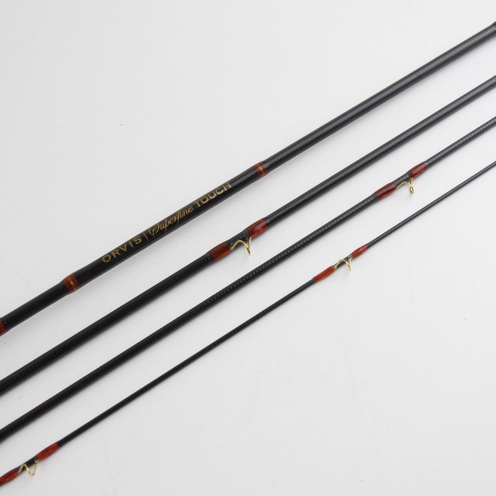 Orvis Superfine Touch Fly Fishing Rod. Full Flex. 7’ 6”. 4wt. W/ Tube & Sock.